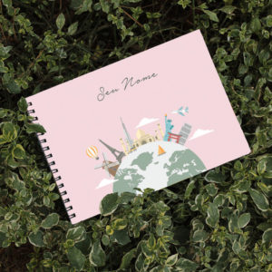 Álbum Scrapbook Mundo